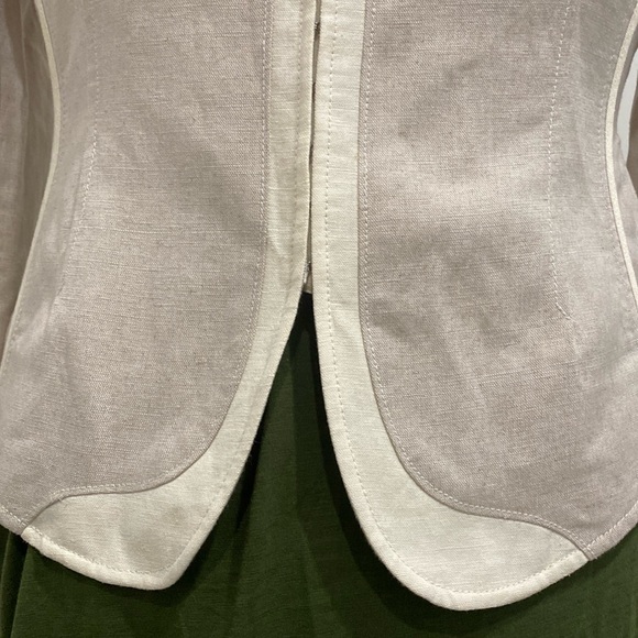 NWT Harve Benard Linen Blazer |Size 12P - Picture 3 of 13